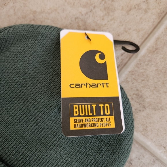 Carhartt Green Beanie NWT - Picture 2 of 6
